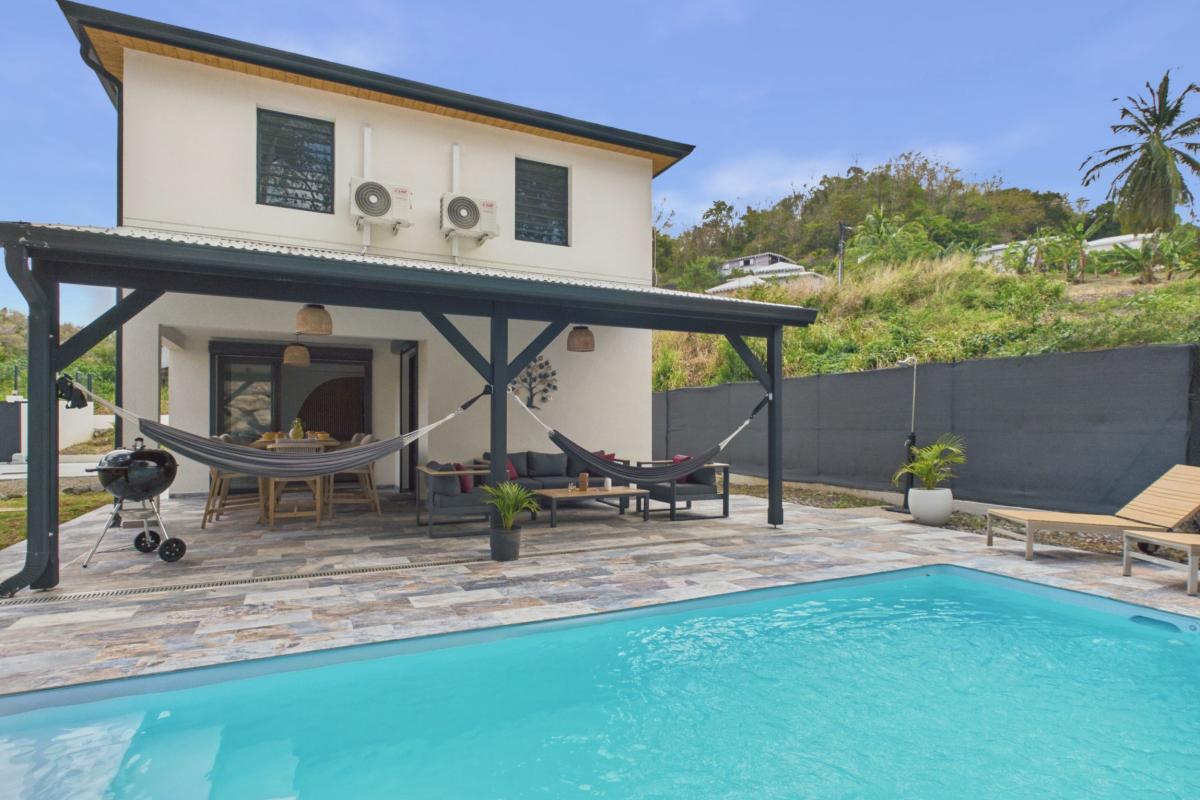 Location trois ilets 8 personnes martinique - vue exterieure
